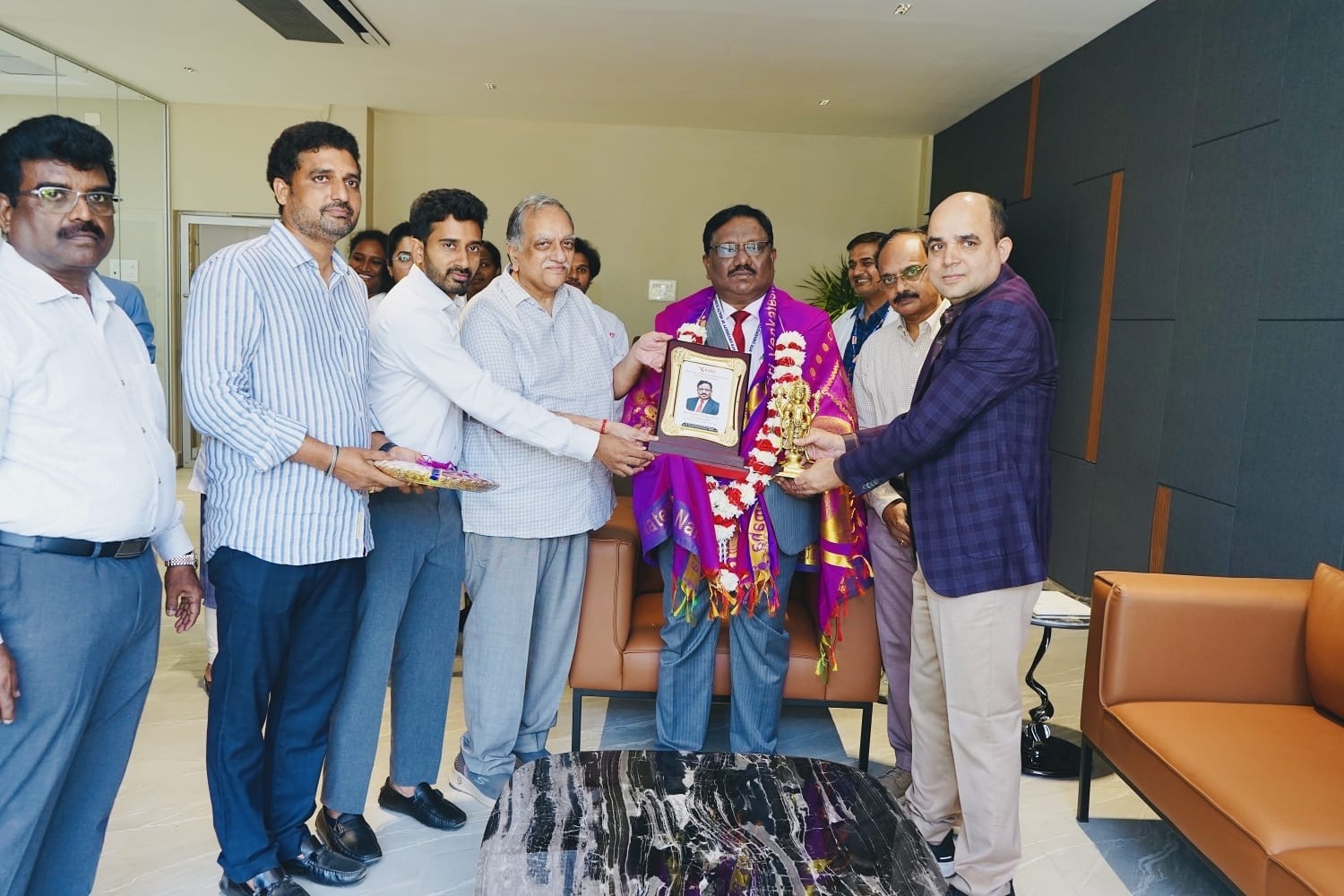 Vice Chancellor’s Visit to KIMS Amalapuram